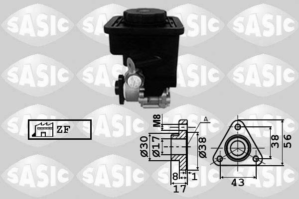 Sasic 7076050 - Hydrauliikkapumppu, ohjaus inparts.fi