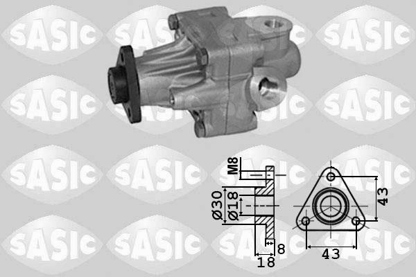 Sasic 7076064 - Hydrauliikkapumppu, ohjaus inparts.fi