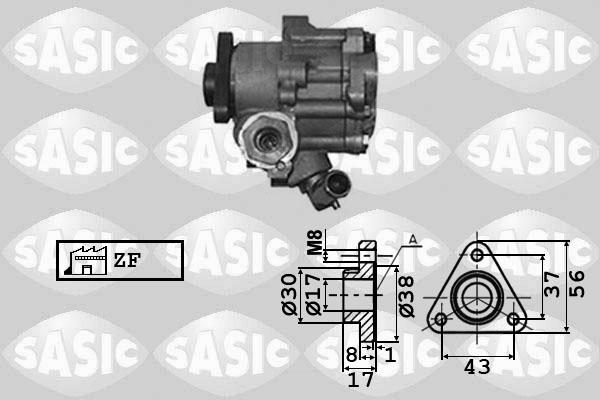 Sasic 7076004 - Hydrauliikkapumppu, ohjaus inparts.fi