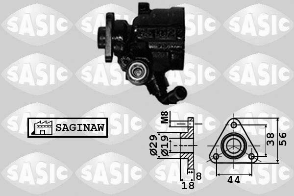 Sasic 7076003 - Hydrauliikkapumppu, ohjaus inparts.fi