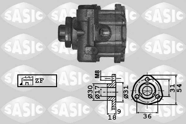 Sasic 7076031 - Hydrauliikkapumppu, ohjaus inparts.fi