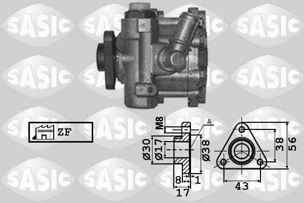 Sasic 7076025 - Hydrauliikkapumppu, ohjaus inparts.fi