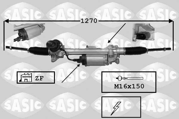 Sasic 7176043 - Ohjausvaihde inparts.fi