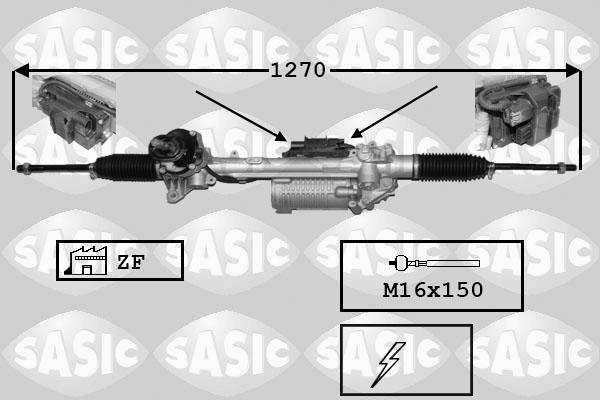 Sasic 7176059 - Ohjausvaihde inparts.fi