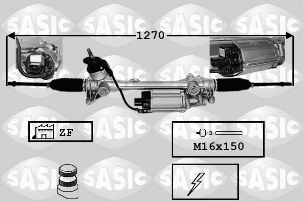 Sasic 7176065 - Ohjausvaihde inparts.fi