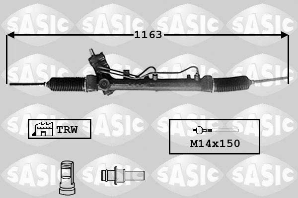 Sasic 7176032 - Ohjausvaihde inparts.fi