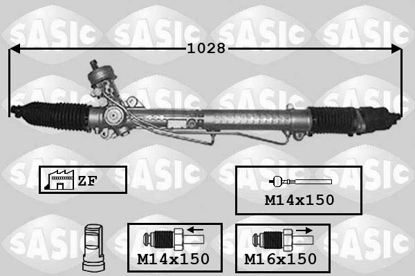 Sasic 7176037 - Ohjausvaihde inparts.fi