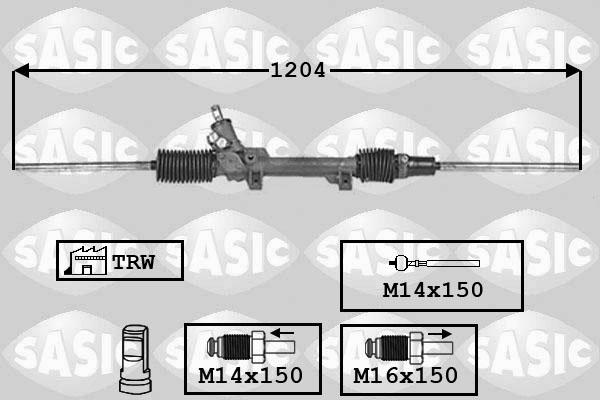 Sasic 7170011 - Ohjausvaihde inparts.fi