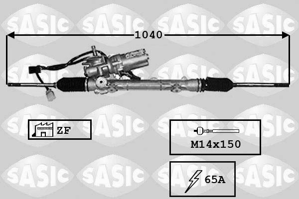 Sasic 7170024 - Ohjausvaihde inparts.fi