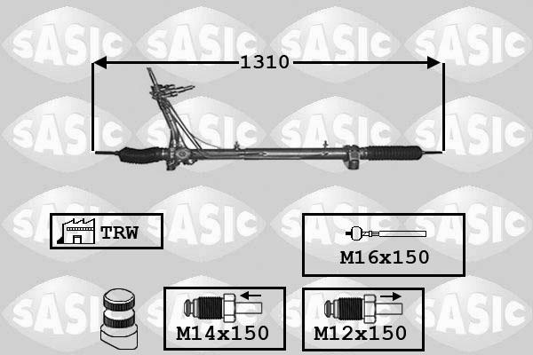 Sasic 7170025 - Ohjausvaihde inparts.fi