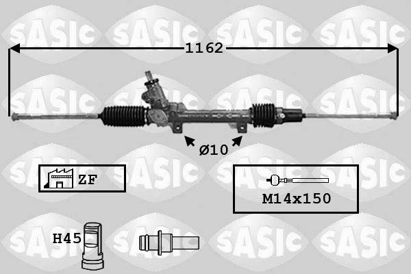 Sasic 7170021 - Ohjausvaihde inparts.fi