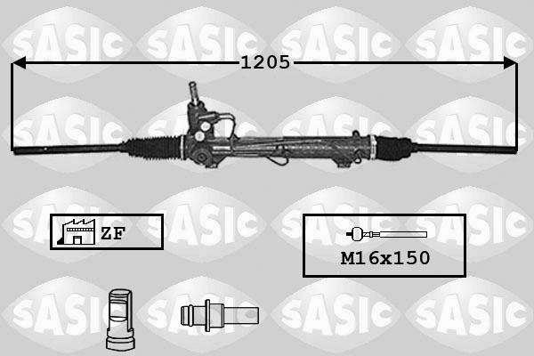 Sasic 7170022 - Ohjausvaihde inparts.fi