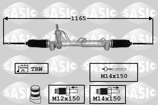 Sasic 7170072 - Ohjausvaihde inparts.fi