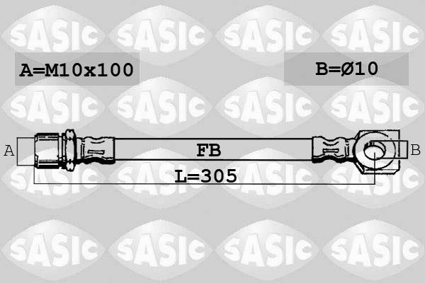 Sasic SBH6368 - Jarruletku inparts.fi