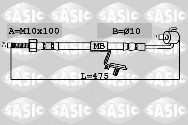 Sasic SBH6320 - Jarruletku inparts.fi