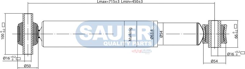 SAUER S3760096000 - Iskunvaimennin inparts.fi