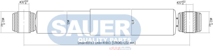 SAUER S3760041000 - Iskunvaimennin inparts.fi