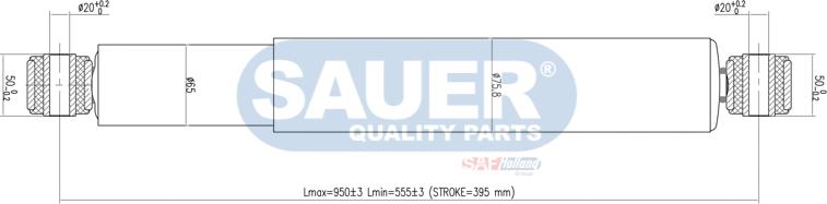 SAUER S3760019000 - Iskunvaimennin inparts.fi