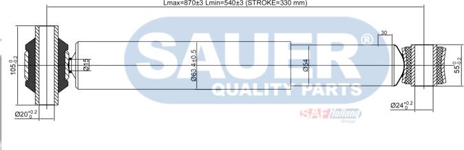 SAUER S3760080000 - Iskunvaimennin inparts.fi