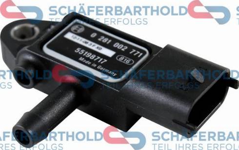 Schferbarthold 412 16 201 01 11 - Sensori, pakokaasupaine inparts.fi