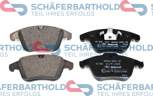 Schferbarthold 315 06 247 01 11 - Jarrupala, levyjarru inparts.fi