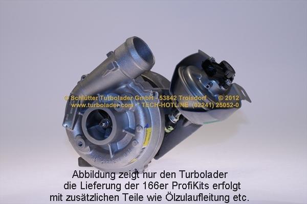 Schlütter Turbolader 166-09470 - Ahdin inparts.fi