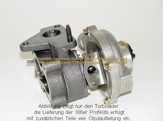 Schlütter Turbolader 166-09170 - Ahdin inparts.fi