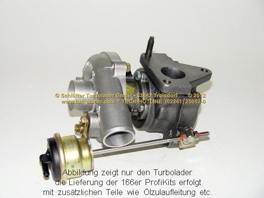 Schlütter Turbolader 166-09170 - Ahdin inparts.fi