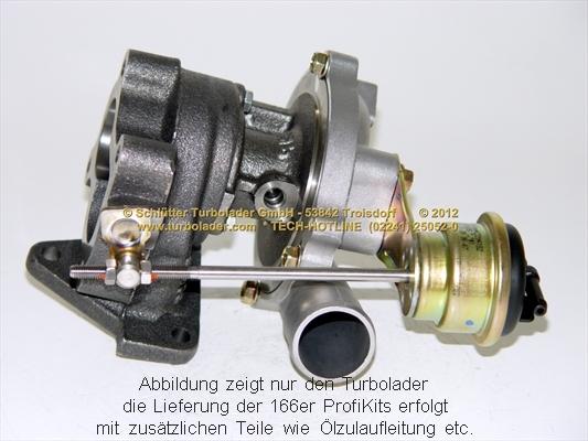 Schlütter Turbolader 166-09170 - Ahdin inparts.fi