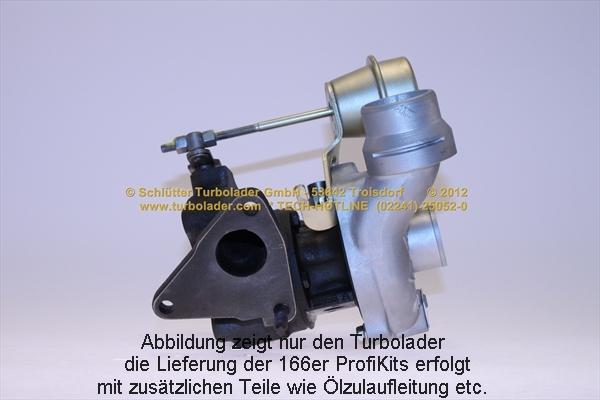 Schlütter Turbolader 166-09255 - Ahdin inparts.fi