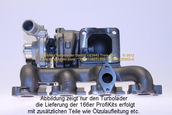 Schlütter Turbolader 166-05065 - Ahdin inparts.fi