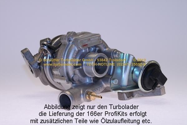 Schlütter Turbolader 166-00485 - Ahdin inparts.fi