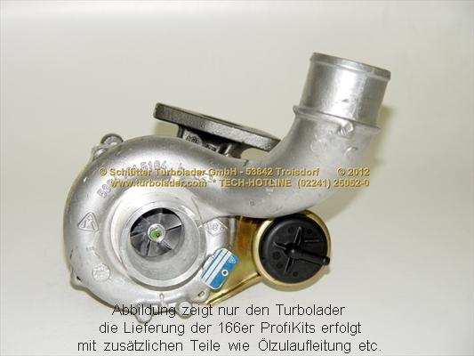 Schlütter Turbolader 166-00425 - Ahdin inparts.fi