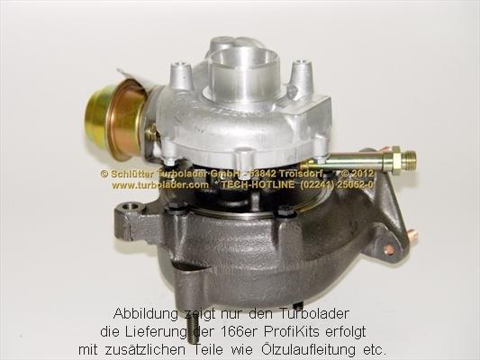 Schlütter Turbolader 166-00550 - Ahdin inparts.fi