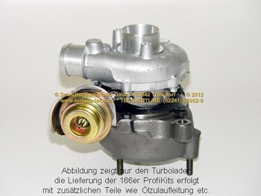 Schlütter Turbolader 166-00550 - Ahdin inparts.fi