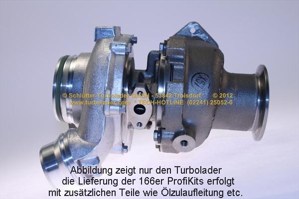 Schlütter Turbolader 166-00920 - Ahdin inparts.fi