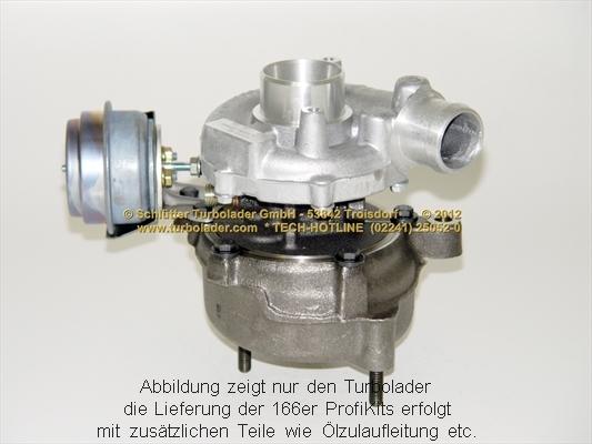 Schlütter Turbolader 166-00640 - Ahdin inparts.fi