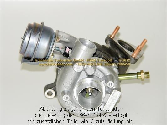 Schlütter Turbolader 166-00060 - Ahdin inparts.fi