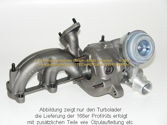 Schlütter Turbolader 166-01565EOL - Ahdin inparts.fi