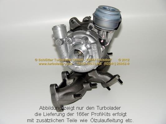 Schlütter Turbolader 166-00010 - Ahdin inparts.fi