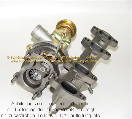 Schlütter Turbolader 166-04320 - Ahdin inparts.fi