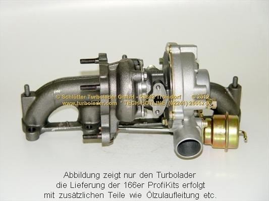 Schlütter Turbolader 166-04320 - Ahdin inparts.fi