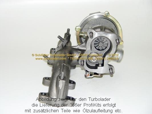 Schlütter Turbolader 166-04320 - Ahdin inparts.fi