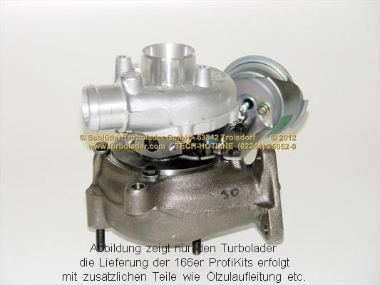 Schlütter Turbolader 166-00100 - Ahdin inparts.fi