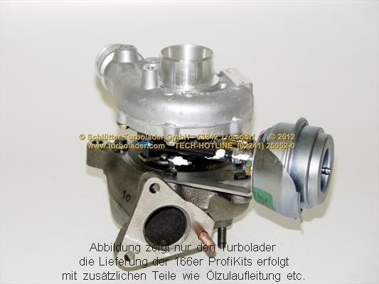 Schlütter Turbolader 166-00100 - Ahdin inparts.fi