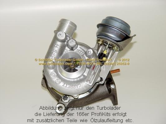 Schlütter Turbolader 166-00130 - Ahdin inparts.fi