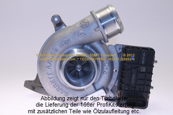 Schlütter Turbolader 166-00860 - Ahdin inparts.fi