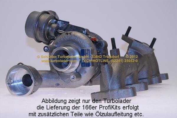 Schlütter Turbolader 166-00350 - Ahdin inparts.fi