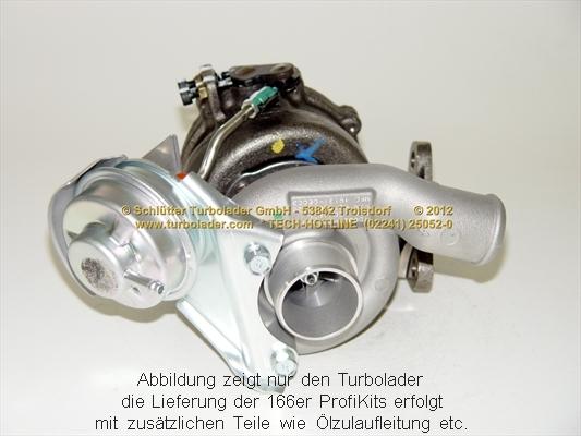 Schlütter Turbolader 166-00365 - Ahdin inparts.fi