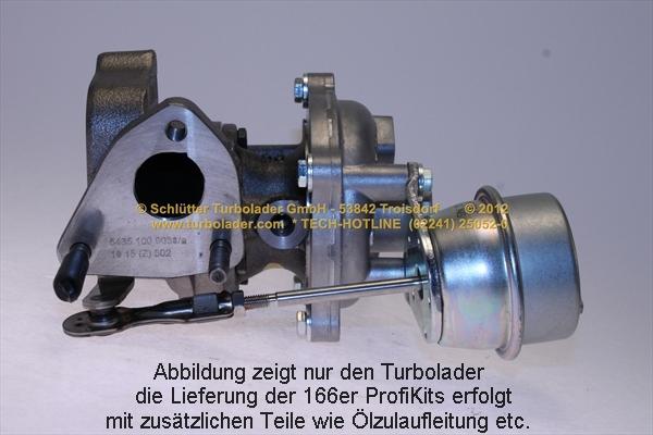 Schlütter Turbolader 166-00305EOL - Ahdin inparts.fi